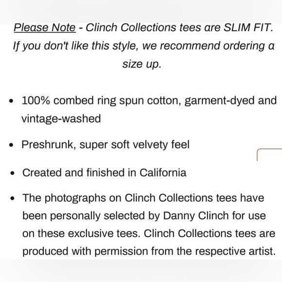 CLINCH Bruce Springsteen “Atlanta” Tee - Picture 4 of 4